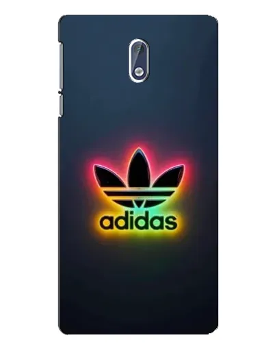Чехол для Nokia 3 с картинкой «Неоновый Adidas»