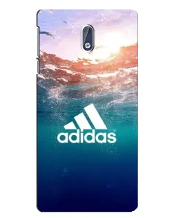 Чехол для Nokia 3 с картинкой «Океанская глубина адидас»