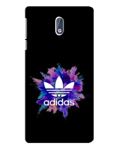 Чехол для Nokia 3 с картинкой «Взрыв красок Adidas»