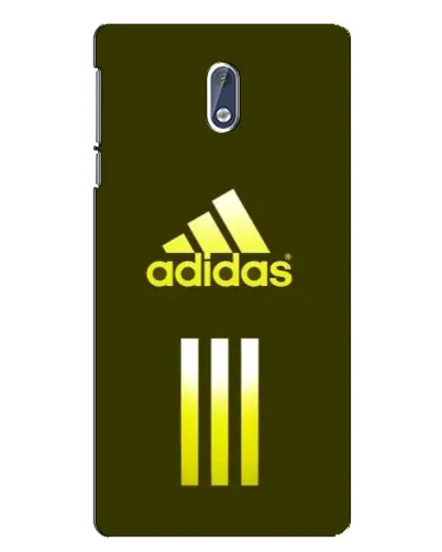 Чехол для Nokia 3 с картинкой «Оливковый градиент Adidas»