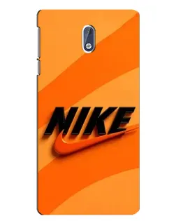 Чохол для Nokia 3 з картинкою «Помаранчевий драйв Nike»