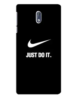 Чохол для Nokia 3 з картинкою «Класичний принт Nike»