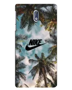 Чохол для Nokia 3 з картинкою «Тропічний принт Nike»