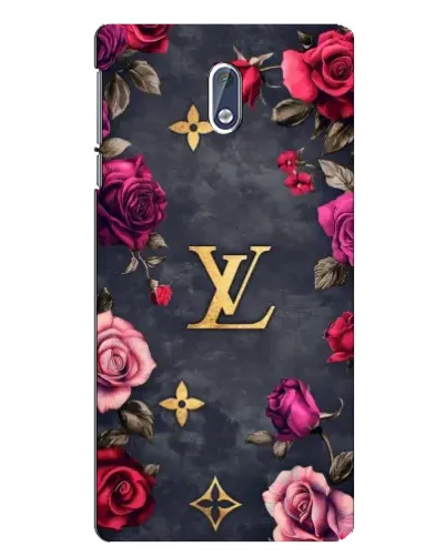 Чехол для Nokia 3 с картинкой «Цветочный Louis Vuitton»