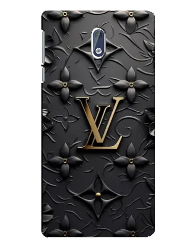 Чехол для Nokia 3 с картинкой «Кожаная текстура LV»