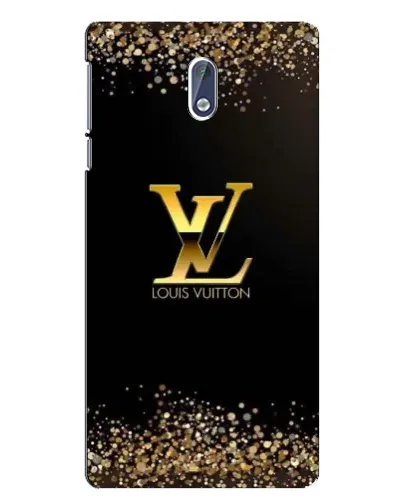 Чехол для Nokia 3 с картинкой «LV — золотые искры»