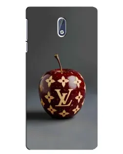 Чехол для Nokia 3 с картинкой «Красное яблоко LV»