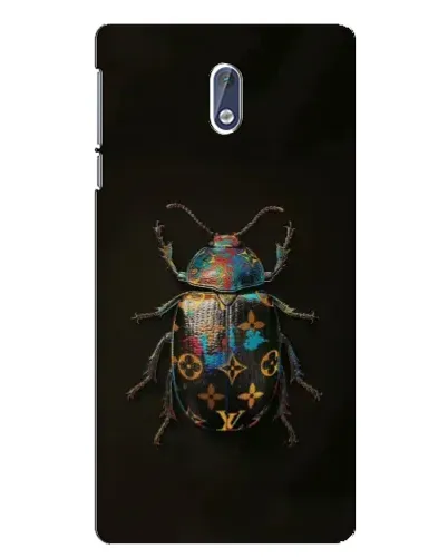 Чехол для Nokia 3 с картинкой «LV — мраморный принт»