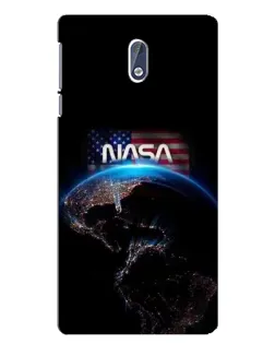 Чохол для Nokia 3 з картинкою «Земля з космосу NASA»