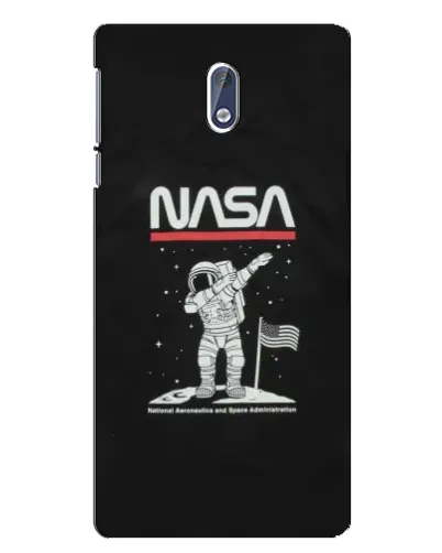 Чохол для Nokia 3 з картинкою «NASA — крокуємо по Місяцю» Чохол для Nokia 3 з картинкою «NASA — крокуємо по Місяцю»