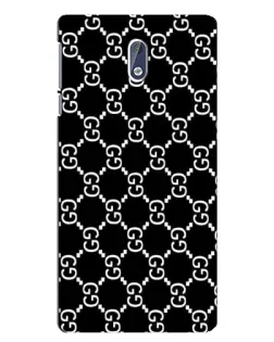 Чохол для Nokia 3 з картинкою «Gucci — сітчастий паттерн»