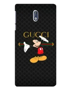 Чохол для Nokia 3 з картинкою «Міккі Маус Gucci»