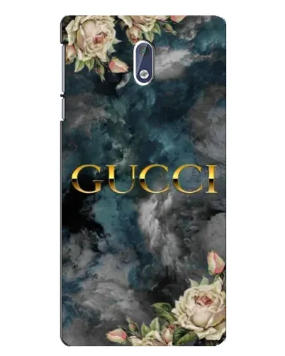 Чохол для Nokia 3 з картинкою «Абстрактні квіти Gucci»