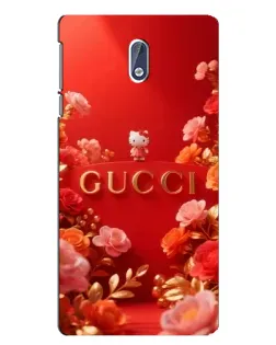 Чохол для Nokia 3 з картинкою «Gucci — золотий сад»