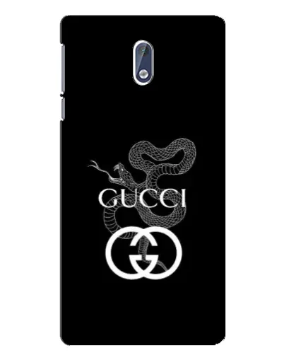 Чохол для Nokia 3 з картинкою «Gucci — срібна змія»