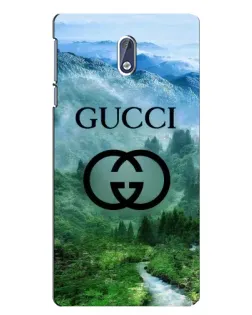 Чохол для Nokia 3 з картинкою «Gucci — гірський пейзаж»