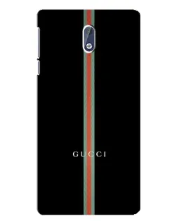 Чохол для Nokia 3 з картинкою «Gucci — строга лінія»