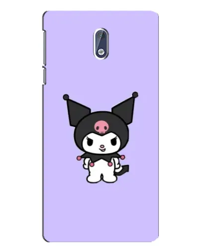 Чехол для Nokia 3 с картинкой «Kuromi — нежный фиолетовый»