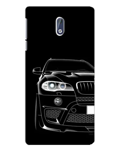 Чохол для Nokia 3 з картинкою «Темний силует BMW»