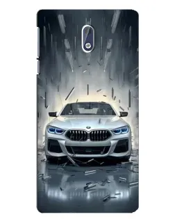 Чохол для Nokia 3 з картинкою «BMW у світлі фар»