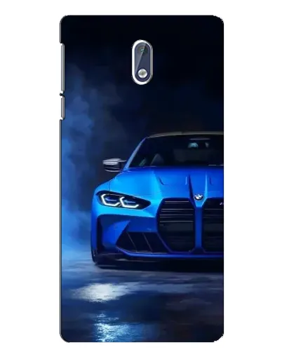 Чохол для Nokia 3 з картинкою «Блакитна BMW M4»