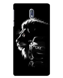 Чохол для Nokia 3 з картинкою «BMW та лев»