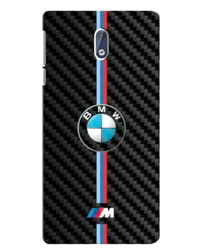 Чохол для Nokia 3 з картинкою «Емблема BMW та карбон»