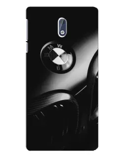 Чохол для Nokia 3 з картинкою «Емблема BMW — макро»