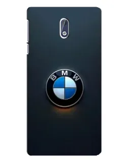 Чохол для Nokia 3 з картинкою «Логотип BMW — мінімалізм»