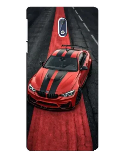 Чохол для Nokia 3 з картинкою «BMW на червоній доріжці»