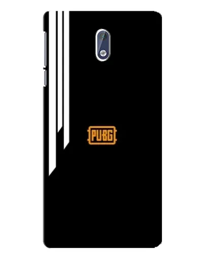 Чехол для Nokia 3 с картинкой «PUBG — вертикальные линии»