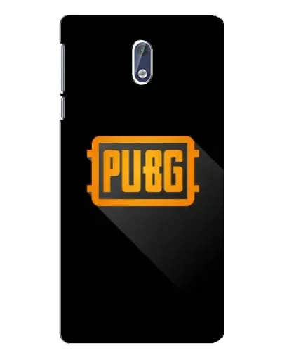 Чехол для Nokia 3 с картинкой «PUBG — рамка лого»