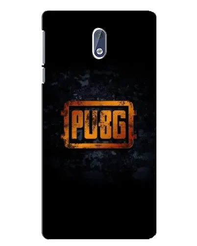 Чехол для Nokia 3 с картинкой «PUBG — золотой логотип»
