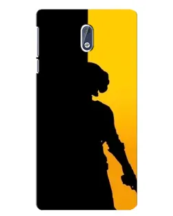 Чехол для Nokia 3 с картинкой «Тень воина PUBG»
