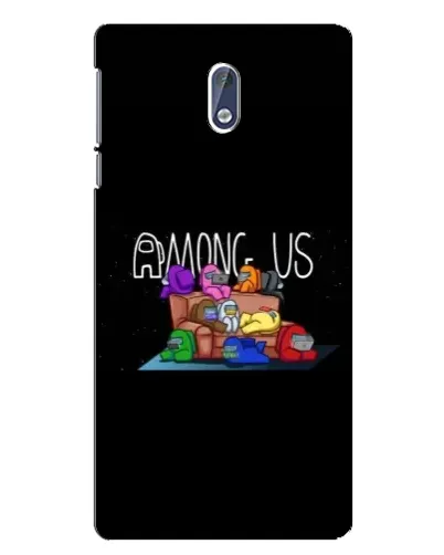 Чехол для Nokia 3 с картинкой «Логотип Among Us»