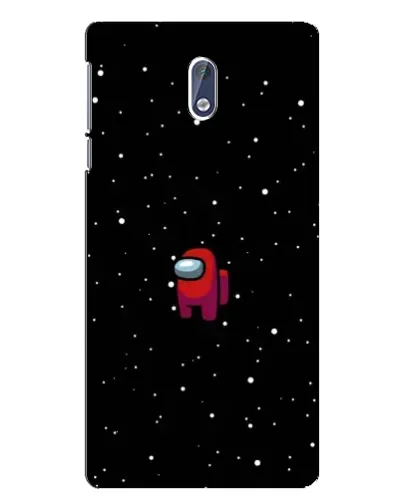 Чехол для Nokia 3 с картинкой «Красный Among Us»