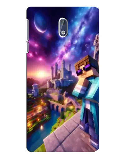 Чехол для Nokia 3 с картинкой «Стив и космос»