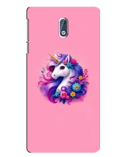 Чохол для Nokia 3 з картинкою «Казковий єдиноріг»