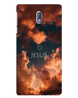Чехол для Nokia 3 с картинкой «Сияние Имени Jesus»