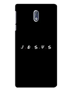 Чехол для Nokia 3 с картинкой «Точки веры J.E.S.U.S.»