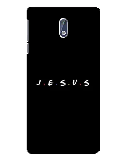 Чехол для Nokia 3 с картинкой «Точки веры J.E.S.U.S.»