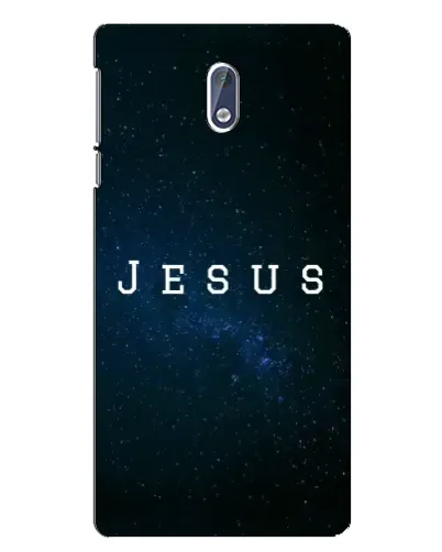 Чехол для Nokia 3 с картинкой «Звездное небо Jesus»