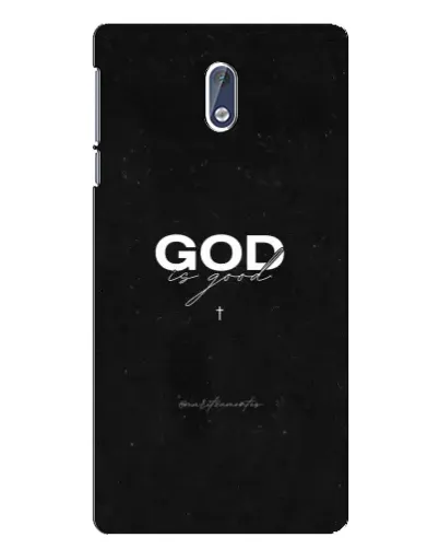 Чехол для Nokia 3 с картинкой «GOD — Бог над всем»