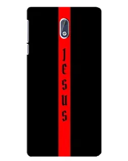 Чехол для Nokia 3 с картинкой «Красная линия веры»