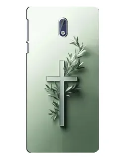 Чехол для Nokia 3 с картинкой «Оливковая ветвь» Чехол для Nokia 3 с картинкой «Оливковая ветвь»