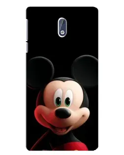Чохол для Nokia 3 з картинкою «Усміхнений Міккі Маус»