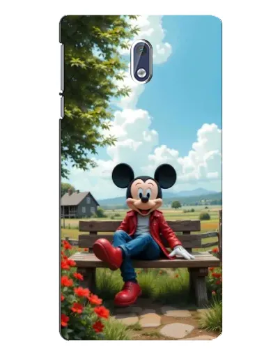 Чохол для Nokia 3 з картинкою «Міккі на лавці» Чохол для Nokia 3 з картинкою «Міккі на лавці»