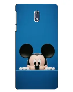Чохол для Nokia 3 з картинкою «Міккі виглядає»