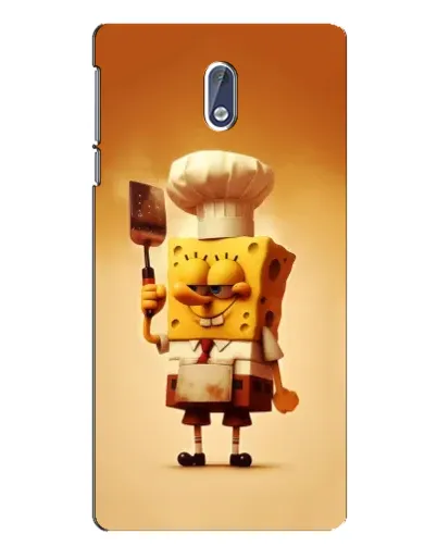 Чохол для Nokia 3 з картинкою «Губка Боб кухар»