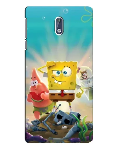 Чохол для Nokia 3 з картинкою «Спанч Боб переможець»